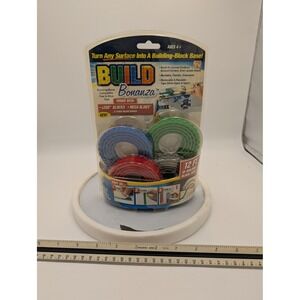 Build Bonanza Building Block Tape 12 Ft 4 Colors Peel Stick LEGO Compatible New